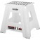 Banqueta pl�stica dobr�vel transparente 360 mm