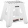 Banqueta pl�stica dobr�vel transparente 360 mm