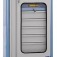Arm�rio com 5 gavetas chapa perfurada e porta em vidro - AM-41