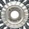 Escova de a�o circular torcida 114,3 x 12,7 mm