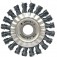 Escova de a�o circular torcida 114,3 x 12,7 mm