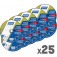 Kit 25 Discos de corte para metal 7 x 1/8 x 7/8