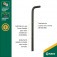 Chave allen hexagonal longa 6 mm a�o cromo van�dio - ST84504L