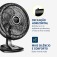 Ventilador de mesa 50 cm 8 p�s 3 velocidades Turbo - VTX-50-8P  110V