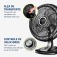 Ventilador de mesa 50 cm 8 p�s 3 velocidades Turbo - VTX-50-8P  110V