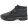Botina monodensidade couro relax com cadar�o - 012
