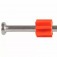 Pino liso para fixa��o � p�lvora a��o indireta 1/4 X 45 mm com 100 p�s - PXI1445