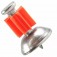Pino com arruela c�nica para fixa��o � p�lvora a��o indireta 7,6 X 28 mm com 100 pe�as - PACX1428