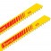 L�mina serra tico tico 100 mm 8 dentes bimetal para madeira 2 pe�as - HCU38-2