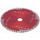 Disco de desbaste diamantado 180 mm segmentado para concreto - 731559