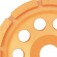 Disco de desbaste diamantado 115 mm segmentado - 729059