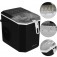 Maquina de gelo 12 Kg com sensor de cesta cheia preta - MG-01  110V