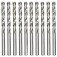 Broca de a�o r�pido para metal 6,0 mm DIN 338 com 10 pe�as - 715609