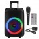 Caixa de som amplificada 550W RMS com Microfone Bluetooth TWS Radio FM - CT550  110V/220V