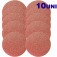Disco de Lixa com velcro 125 mm com 10 pe�as - 738559