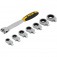 Jogo de chaves estrela com catracas intercambi�veis 8 mm a 19 mm