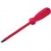 Chave hexalobular isolada T7 x 100 mm com cabo - 163 BTX NR