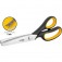 Tesoura manual de picotar 230 mm com cabo emborrachado