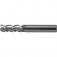 Fresa top 8,0 mm em metal duro com 3 cortes