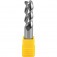 Fresa topo 12,0 mm em metal com 3 cortes