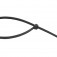 Abra�adeira de nylon preta 2,5 mm x 10 cm com 100 pe�as