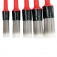 Kit 5 pinceis macios uso interno