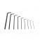 Jogo de chave allen longa 1,5 a 10 mm com 9 pe�as - 42L-9M