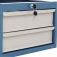 M�dulo com 2 gavetas para bancada modular