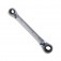 Chave estrela com catraca revers�vel 16 x 17 e 18 x 19mm - BW 192