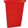 Cesto coletor de lixo 60L tampa basculante Sem adesivo - CV61VM