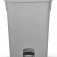 Cesto coletor de lixo com pedal 100L com rodas - CP11CZ