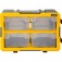 Organizador pl�stico com 4 compartimentos - OPV 004