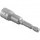 Soquete magn�tico sextavado 65 x 11 mm encaixe 1/4