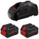 Chave de impacto a bateria 18V 8Ah 3/4