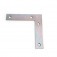 Placa angular de jun��o para madeira 20 x 100 mm - 660-310