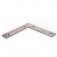 Placa angular de jun��o para madeira 20 x 100 mm - 660-310