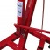 Guincho hidr�ulico dobr�vel 2T com prolongador rodas de ferro