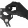 Esquadro em alum�nio ajust�vel com 6 r�guas de 12 cm