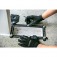 Esquadro em alum�nio ajust�vel com 6 r�guas de 12 cm