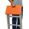 Escada banqueta de alum�nio 1 degrau + patamar - ESC0070