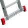 Escada de alum�nio extens�vel 2,96 x 4,86 m 2 x 10 degraus - ESC0619