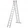 Escada de alum�nio extens�vel 3,52 x 5,98 m 2 x 12 degraus - ESC0621
