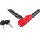 Cadeado para moto 80 cm com chave