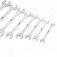 Jogo de chave fixa 6 a 22 mm 8 pe�as com suporte pl�stico