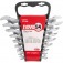 Jogo de chave fixa 6 a 22 mm 8 pe�as com suporte pl�stico
