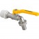 Torneira de esfera para jardim em alum�nio 1/2