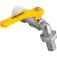 Torneira de esfera para jardim em alum�nio 1/2
