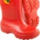 Bota infantil de PVC cano m�dio vermelha com forro