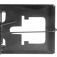 Ratoeira m�dia 120 mm x 60 mm em a�o oxidado preto