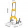 Carro armaz�m para cargas dobr�vel com 6 rodas at� 75 kg - BOM-2862
